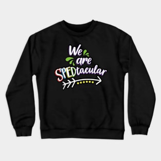 Sped Teacher Special Education Teacher Gift Ed Crewneck Sweatshirt